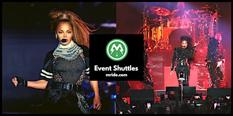 JANET JACKSON Shuttle Bus from SF to SHORELINE AMP