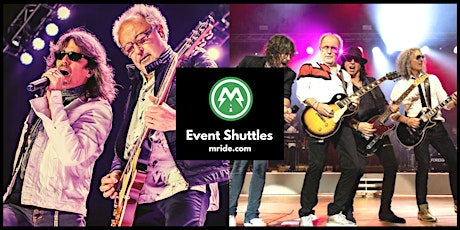 FOREIGNER Shuttle Bus from SF to SHORELINE AMPHITHEATRE 8/24/2023