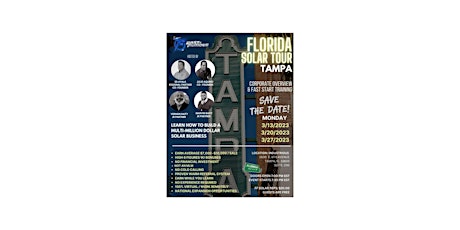 Florida Solar Tour (Tampa) Hiring Event