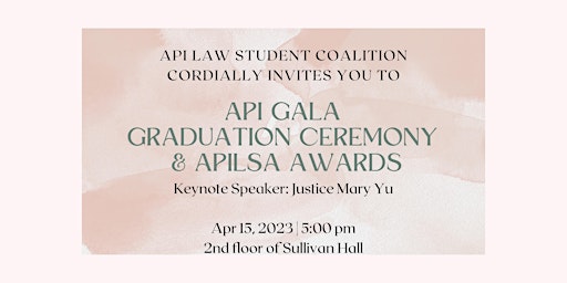 2023 API Gala (Graduation Ceremony & APILSA Awards)
