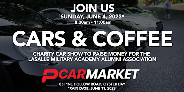 Cars & Coffee to benefit LSMA Foundation (501c3) charity