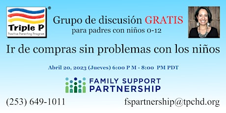 Grupo De Discusión GRATIS 4 de 4 para Criar Niños: Compras Sin Problemas