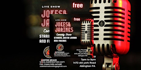 Jokes and Jarinks Comedy show