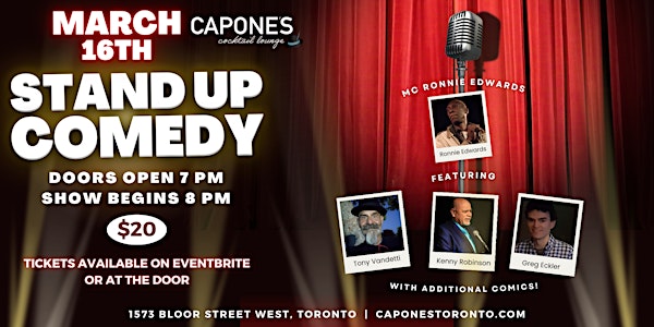 CAPONE'S STAND UP COMEDY  SHOW!