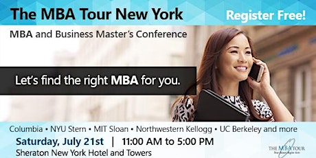 New York MBA & Business Master's Conference (Free Entry) primary image