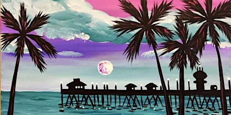 A Tropical Pier - Paint and Sip by Classpop!™