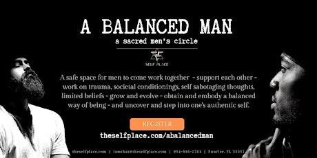 a balanced man - a sacred men's circle