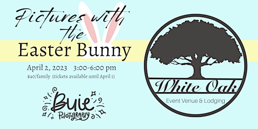 The Easter Bunny comes to  White Oak Venue