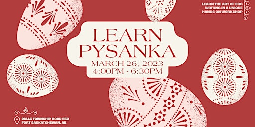 Pysanka Writing Workshop - Second Time Slot
