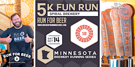 5k Beer Run x Spiral Brewery | 2023 MN Brewery Running Series