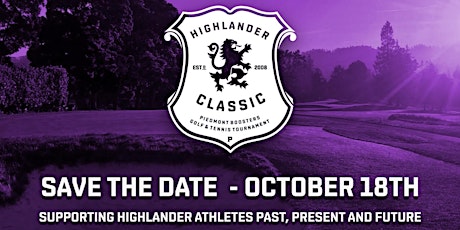 PHS Boosters 11th Annual Highlander Classic Golf & Tennis Tournament 2018 primary image