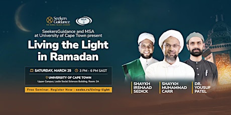Living the Light in Ramadan primary image