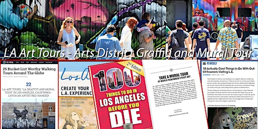 Imagem principal do evento Los Angeles Arts District Graffiti and Mural Walking Tour