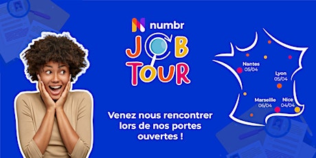 Numbr Job Tour Nantes - Décroche ton stage ou alternance !