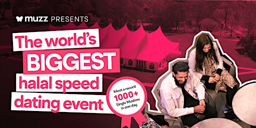 The BIGGEST halal speed dating event in London (1000+ Muslims!) ❤️