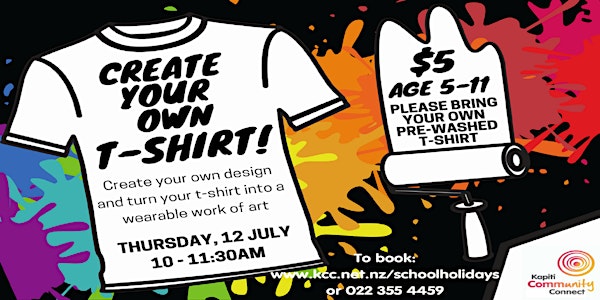 Kidz Design your own T-Shirt