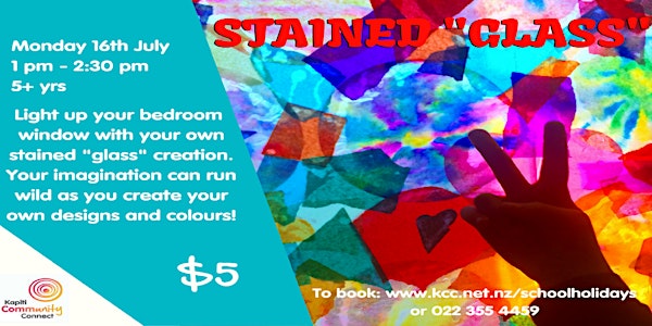 Stained "Glass" for Kids