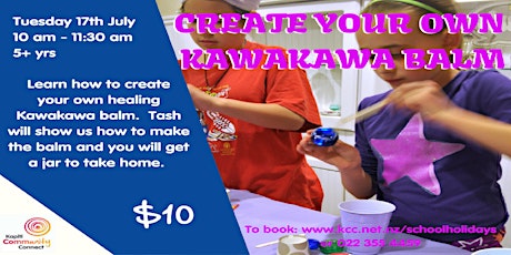 Make your own Kawakawa Balm primary image