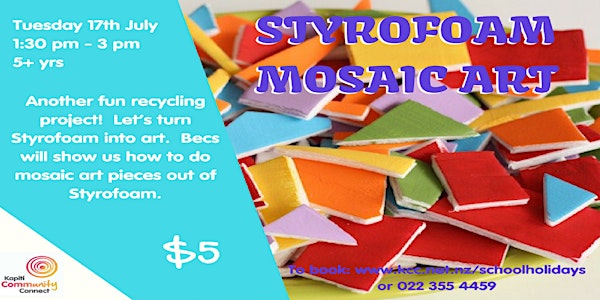 Styrofoam Mosaic Art