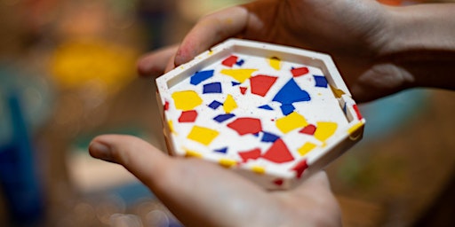 Mini Jesmonite Coaster Workshop - as part of MAGIC TENNER EVENT primary image