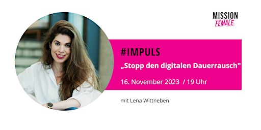 Hauptbild für #impuls: „Stopp den digitalen Dauerrausch"