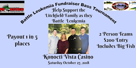 Litchfield Leukemia Bass Fundraiser primary image