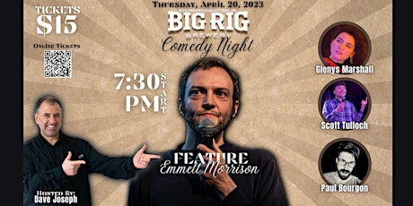 Stand Up Comedy at The Big Rig Brewery