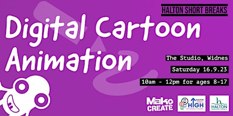 Halton Short Breaks 2023 | Digital Cartoon Animation Workshop