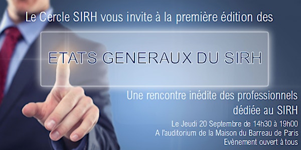 Les Etats Généraux du SIRH