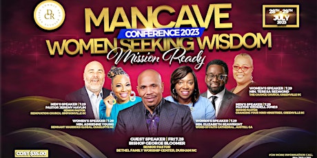 Man Cave Conference/Women Seeking Wisdom Conference 2023