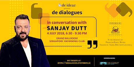 In Conversation with Sanjay Dutt, a De Dialogues Event