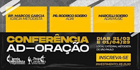 Imagem principal do evento Conferência Ad-Oração