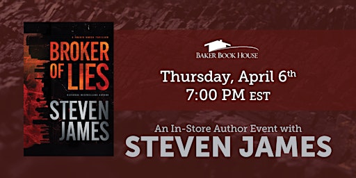 An Author Event with Steven James