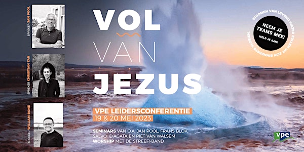 VPE Conferentie 'VOL van JEZUS'