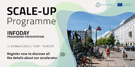 EIT Urban Mobility Scale-up programme - Info Day