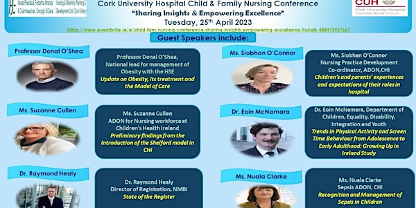 Child  & Fam Nursing Conference " Sharing Insights & Empowering Excellence"