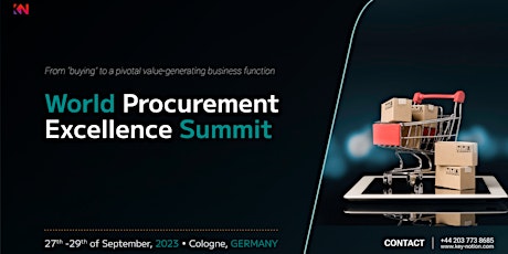 World Procurement Excellence Summit '23_Cologne