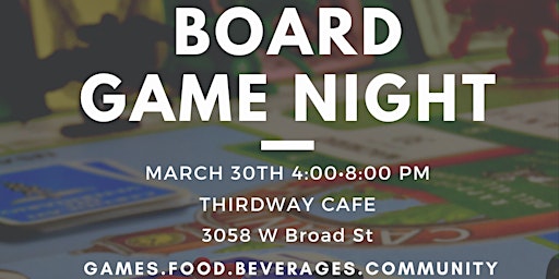 Board Game Night.