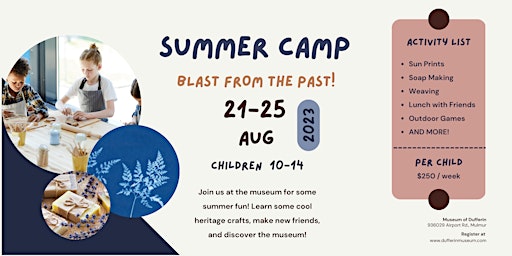 MoD Summer Camp - Blast from the Past! primary image