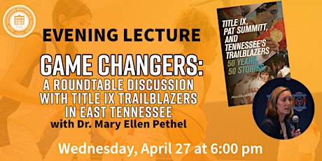 In-person: Game Changers: A Roundtable Discussion w/ Title IX Trailblazers
