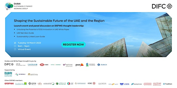 Dubai Sustainable Finance Working Group (DSFWG) Report Virtual Launch Event