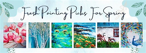 Bild für die Sammlung "Fresh Painting Picks For Spring"