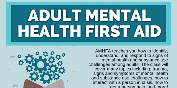 Adult Mental Health First Aid Training