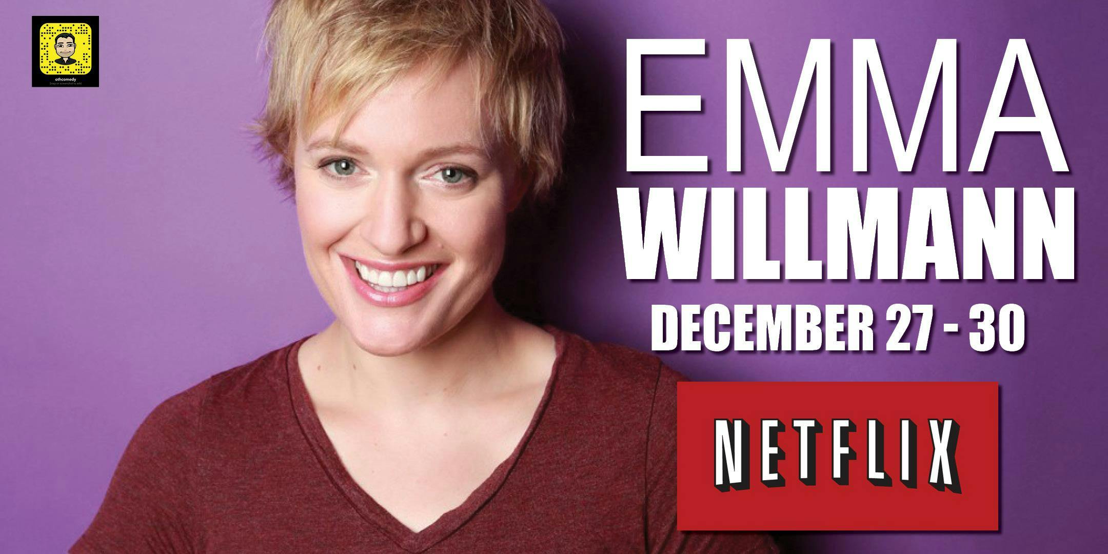 Comedian Emma Willmann From Netflix Live in Naples, Florida