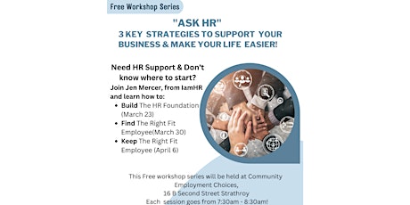 ASK HR - 3 Key Strategies To Support Your Business & Make Your Life Easier