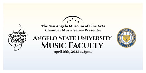 Chamber Music Concert featuring Angelo State University Music Faculty primary image