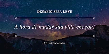 Imagem principal do evento Desafio Sempre Magro - by Vanessa Losano