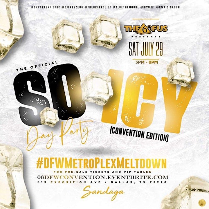 "SO ICY" - DAYTIME - DAY PARTY - Dallas Nightlife