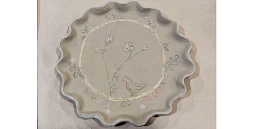 Image principale de Hand Building Plates with Clay,  Classes for  Teens and Adults