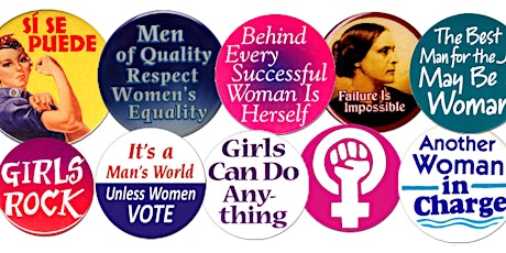 Design your own button to Celebrate Women's History Month